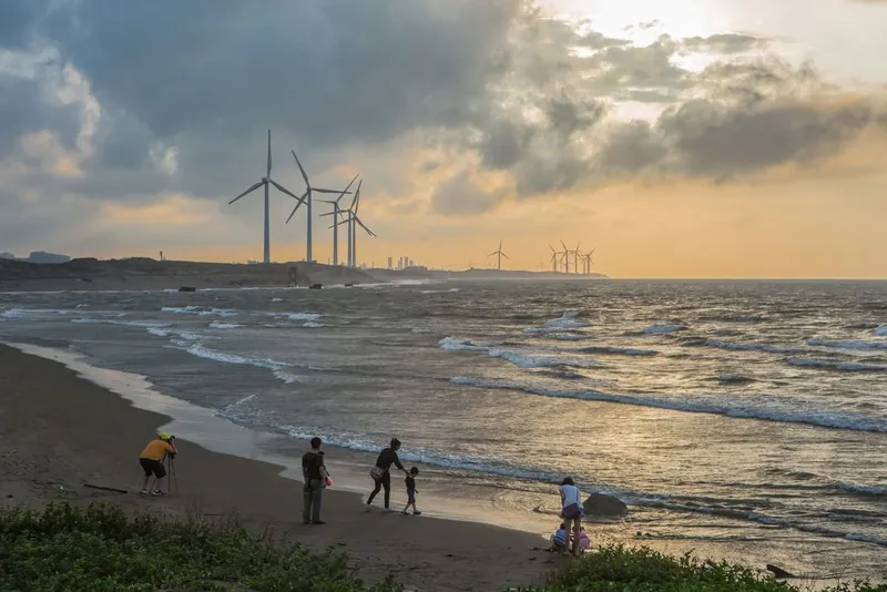 On-site scenery and campervan overnight setting at Taoyuan｜Xucuogang Coast
